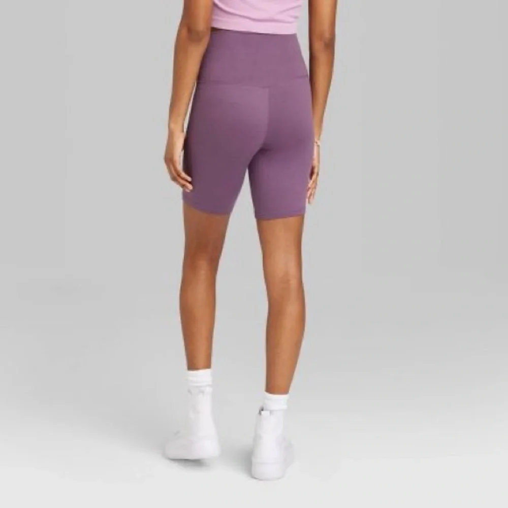 Women's High-Rise Polyester Bike Shorts - Wild Fable - Picture 3 of 6